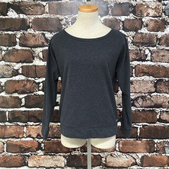 Gap Fit Sweatshirt Grey Pullover Crewneck Small - Picture 4 of 11